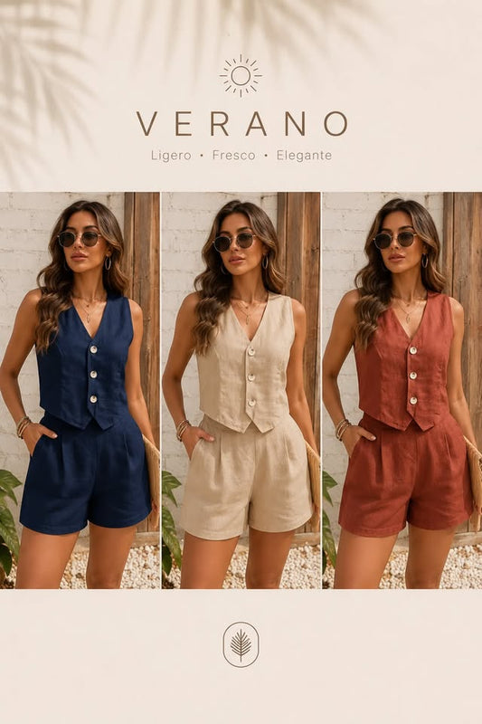 Conjunto Summer Linen | Colección Verano