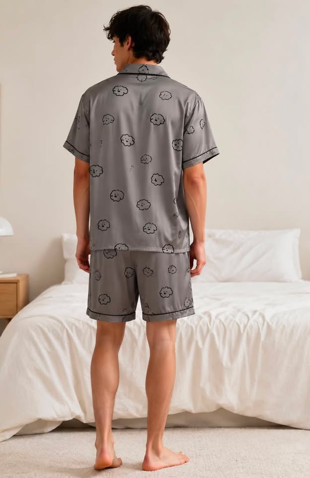 Pijama Verano Gris