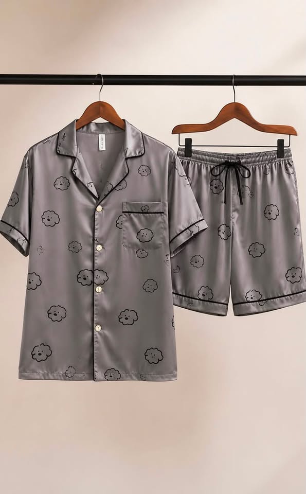 Pijama Verano Gris