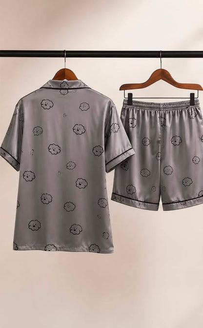 Pijama Verano Gris