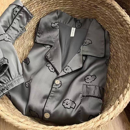 Pijama Verano Gris