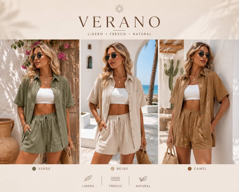 Conjunto Coastal Escape | Colección Verano